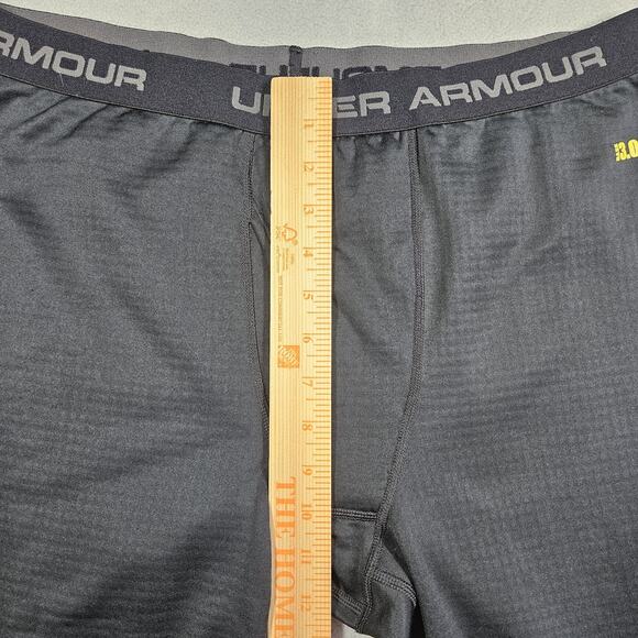 Under Armour Base 3.0 Pants Mens XXL Black Fitted Thermal Waffle Athletic - Picture 9 of 12